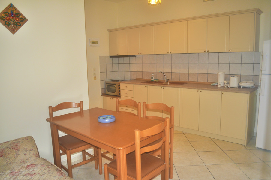 Apartments on the 1st floor - Large kitchen with dining and living area